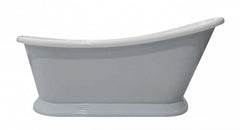 Bayswater slipper boat bath grey