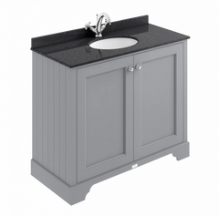 bayswater 2 door cabinet 1000 grey