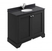 bayswater 2 door cabinet 1000 black