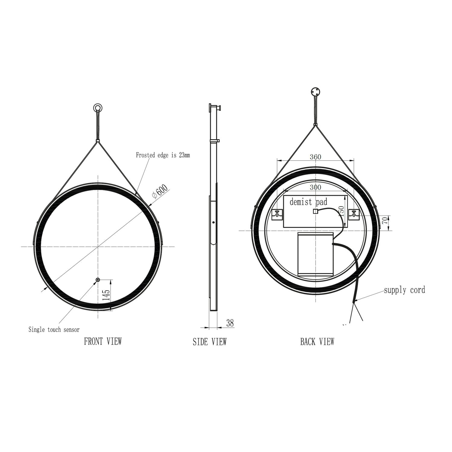 Scudo Belini LED Mirror