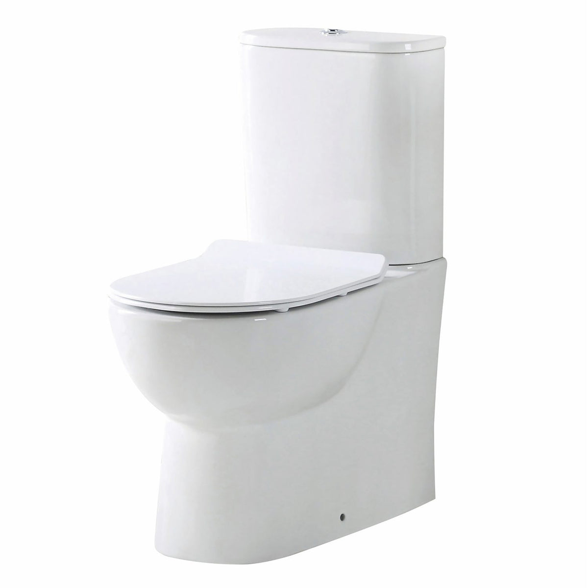 Scudo Belini Rimless Closed Back Close Coupled Toilet