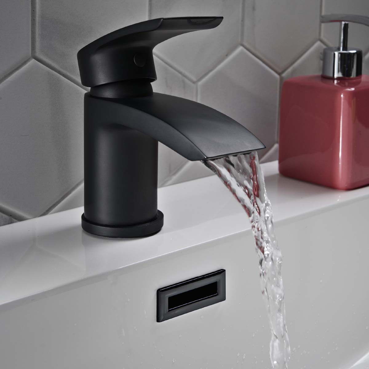 Scudo Belini Black Mini Mono Basin Tap