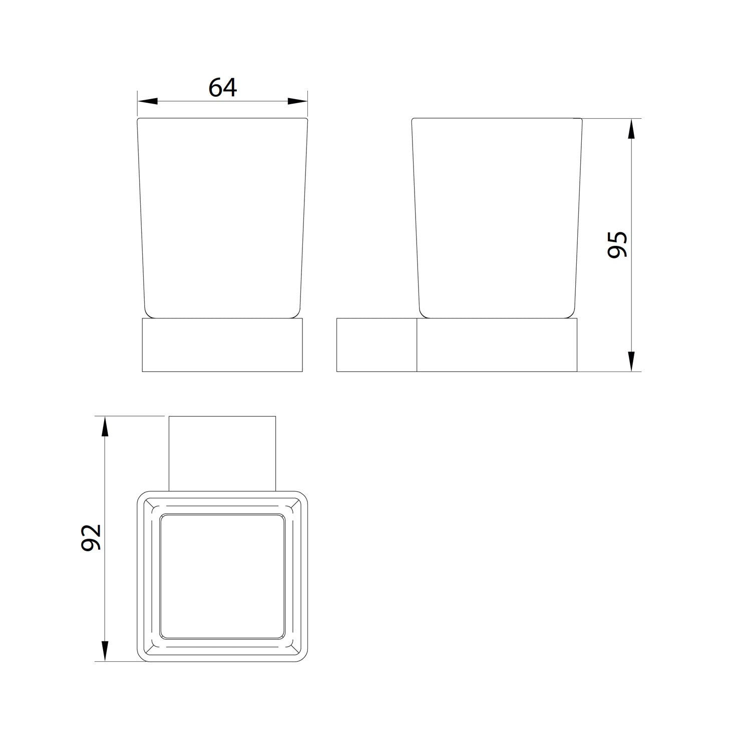 Scudo Roma Tumbler Holder