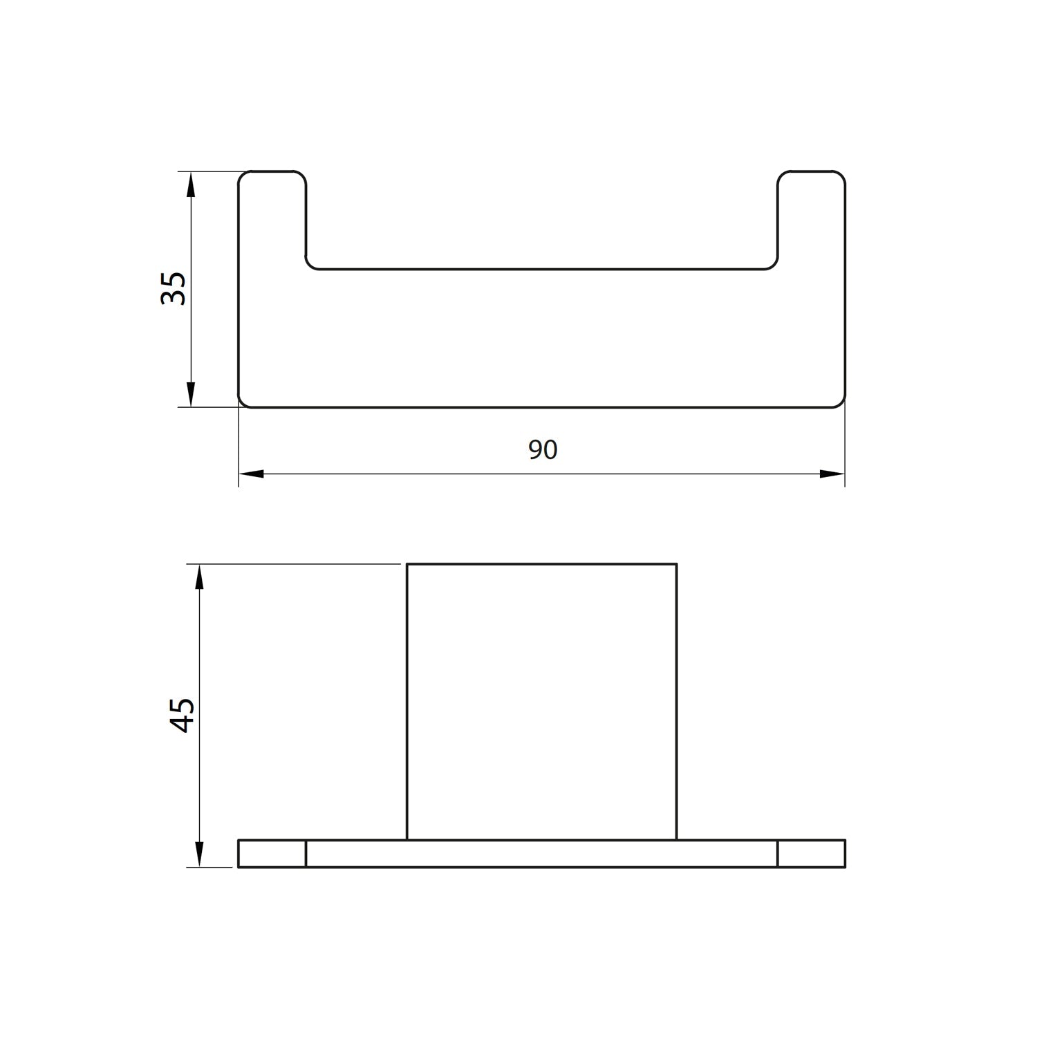 Scudo Napoli Robe Hook