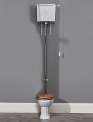 Silverdale Balasani High Level Toilet Pan and Cistern