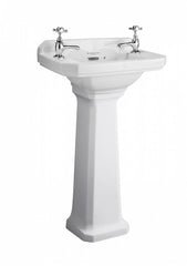 Fitzroy cloakroom basin and pedestal