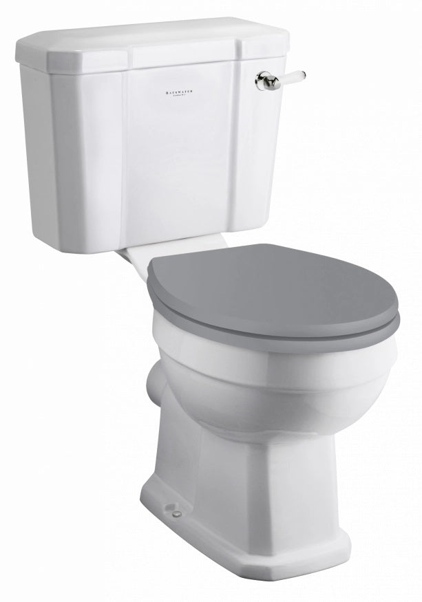 bayswater fitzroy comfort height wc with grey seat