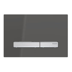 Geberit Sigma50 dual flush plate - Chrome buttons