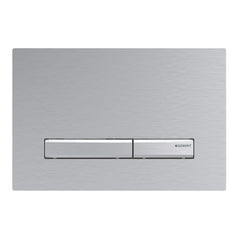 Geberit Sigma50 dual flush plate - Chrome buttons