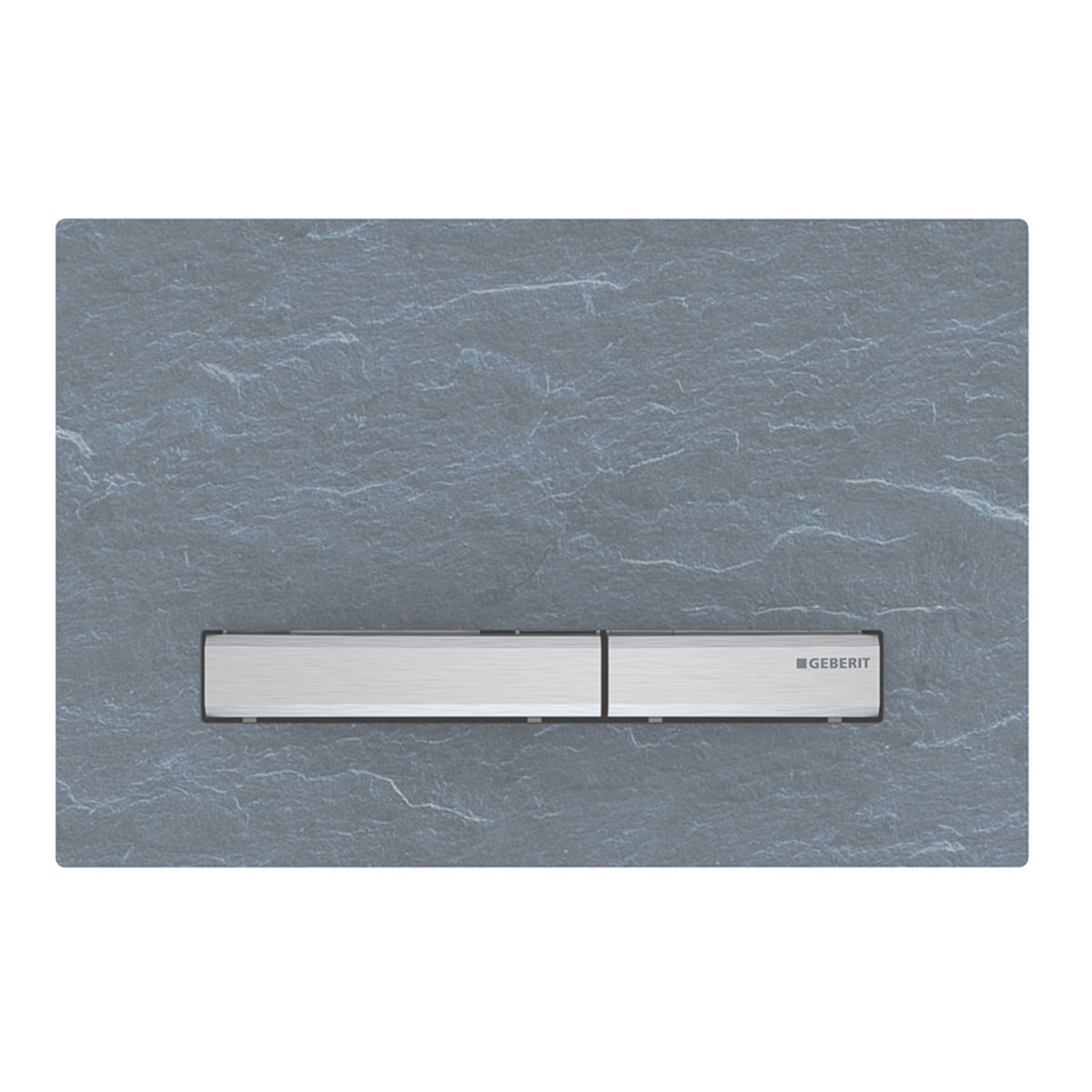 Geberit Sigma50 dual flush plate - Chrome buttons