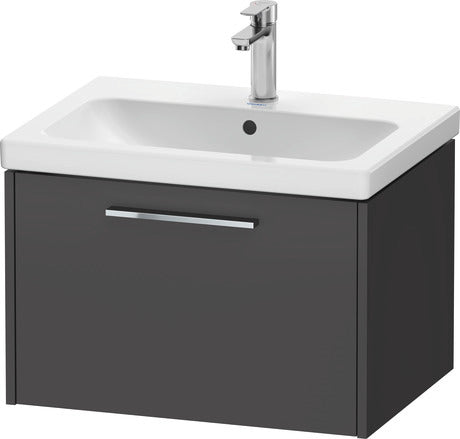 dark grey basin unit