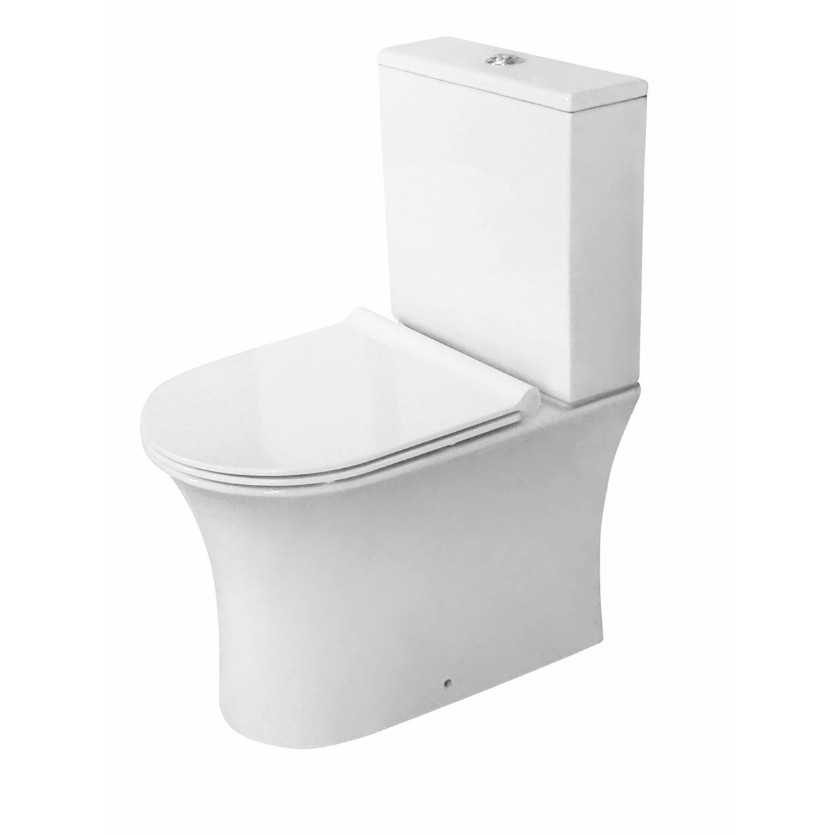 Scudo Deia Rimless Closed Back Close Coupled Toilet