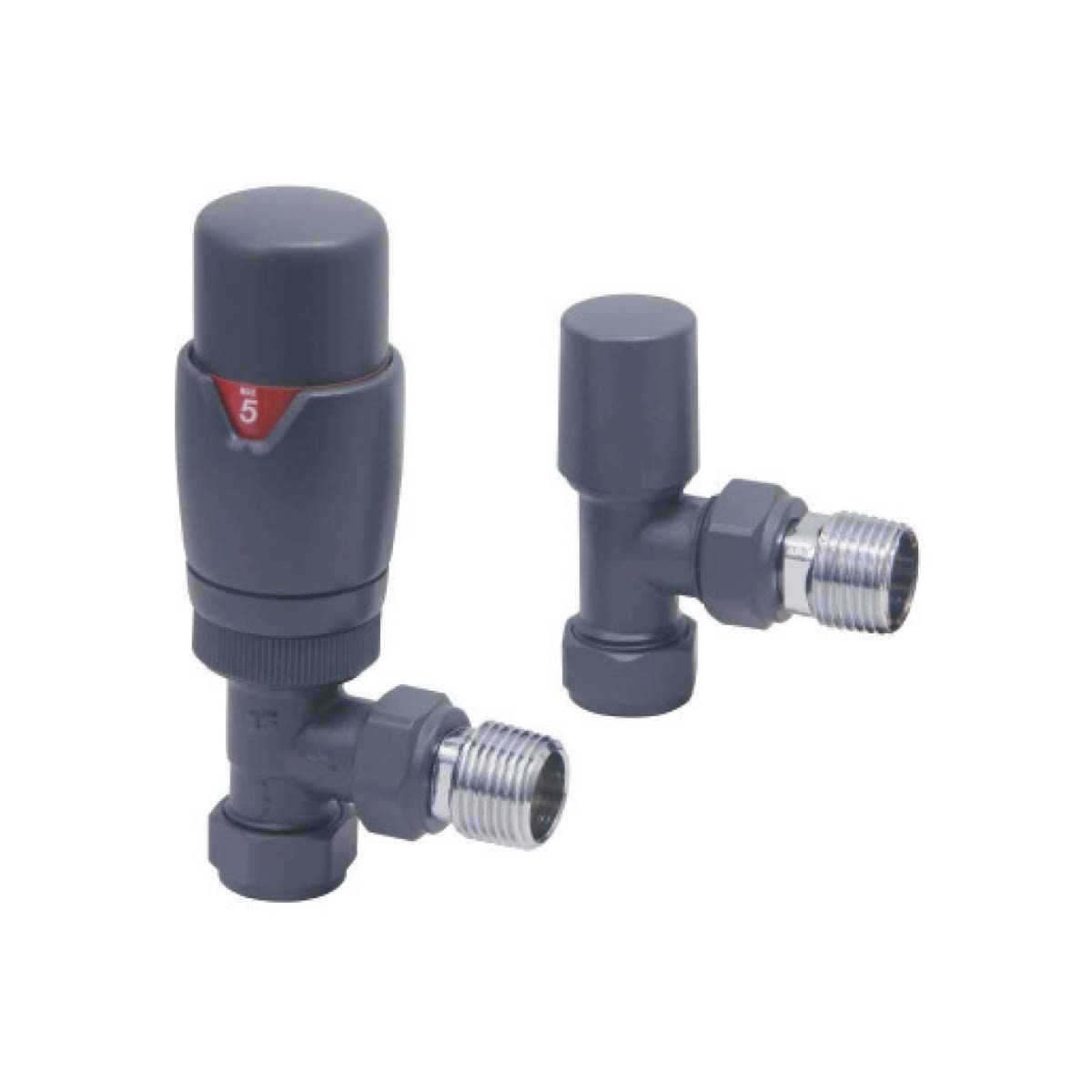 Scudo Designer Angled TRV Valves