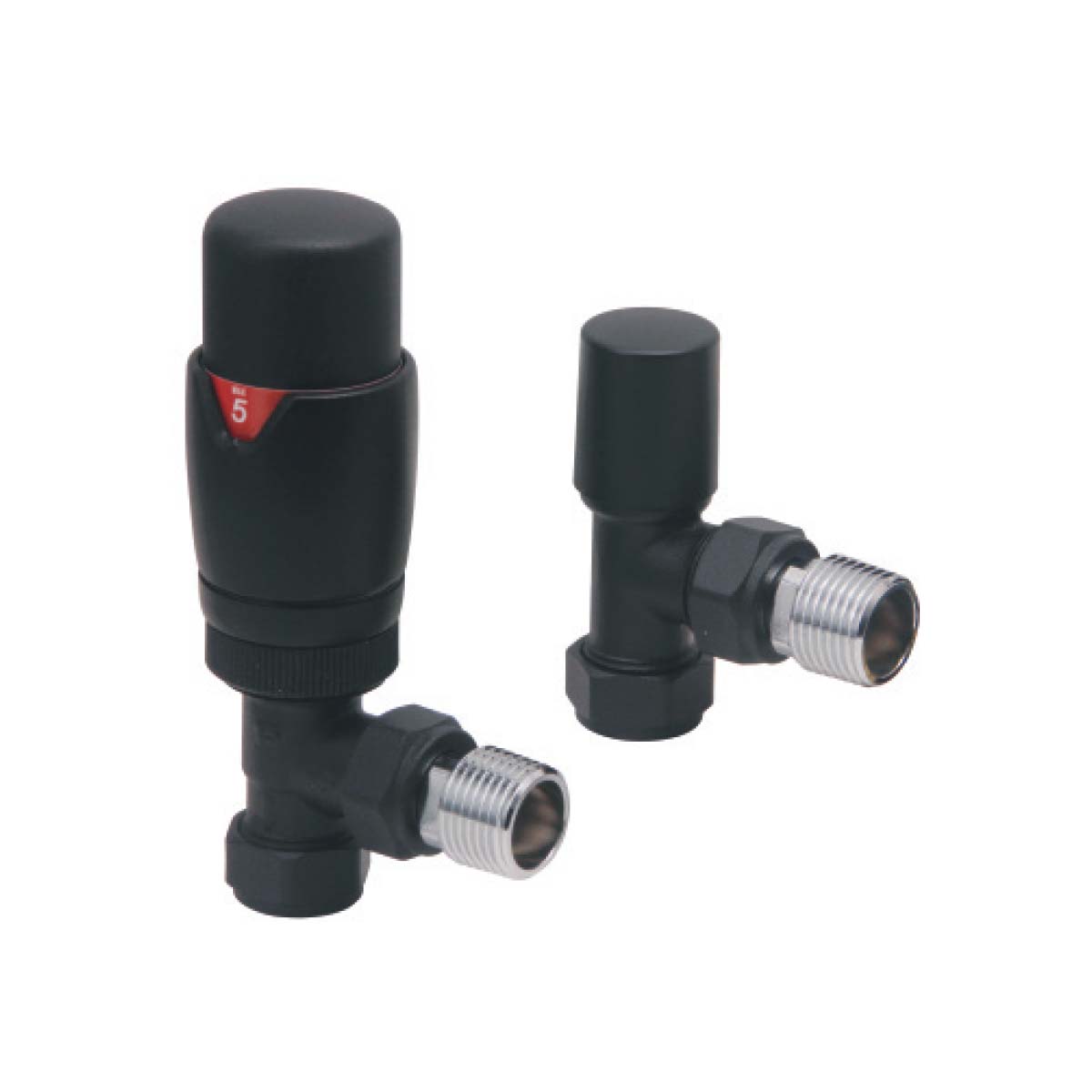 Scudo Designer Angled TRV Valves