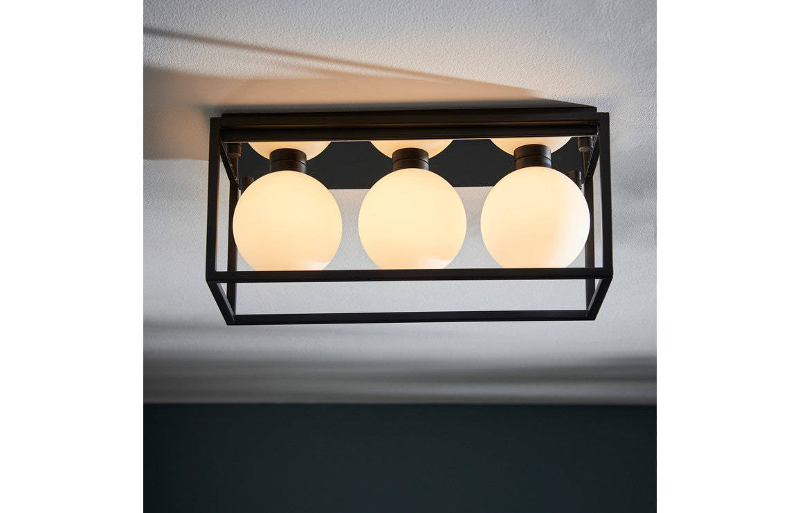 Harthill Ceiling Light - Matt Black