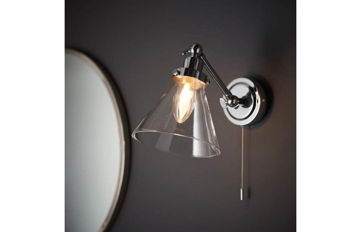 Totley Wall Light - Chrome