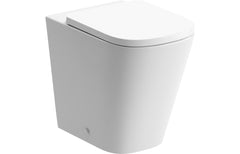 Fountain Langley Back to Wall Rimless Short Projection WC and Soft Close Seat