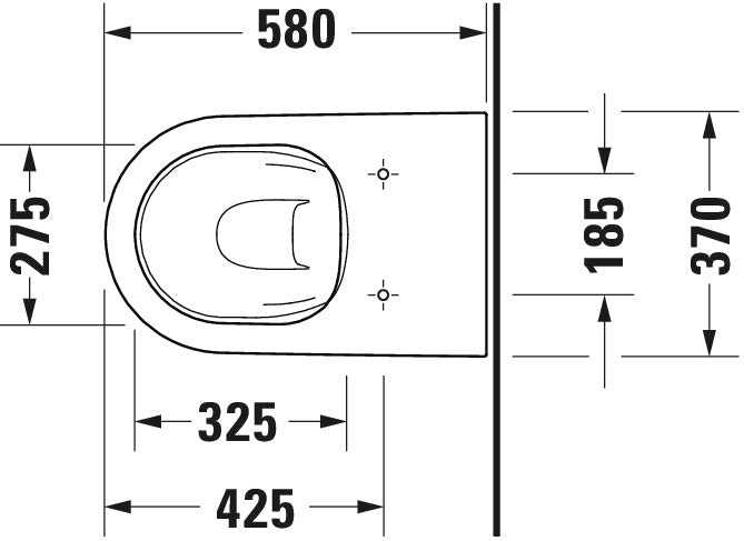 Duravit D-Neo Floorstanding Toilet