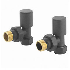 DQ Essential Manual Angled Radiator Valves