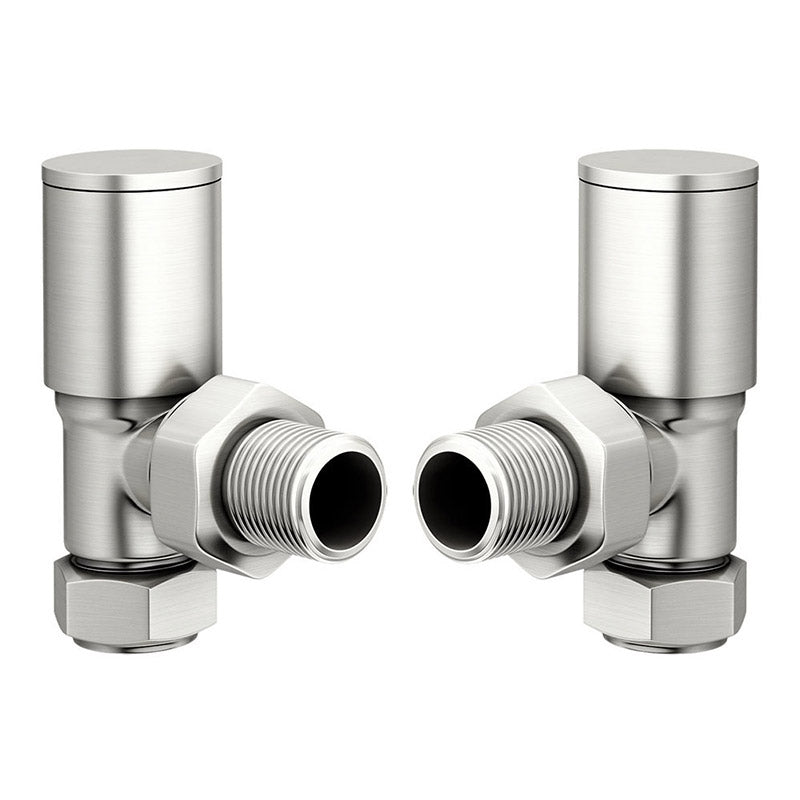 DQ Essential Manual Angled Radiator Valves