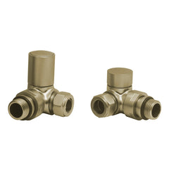 DQ Essential Manual Corner Radiator Valves