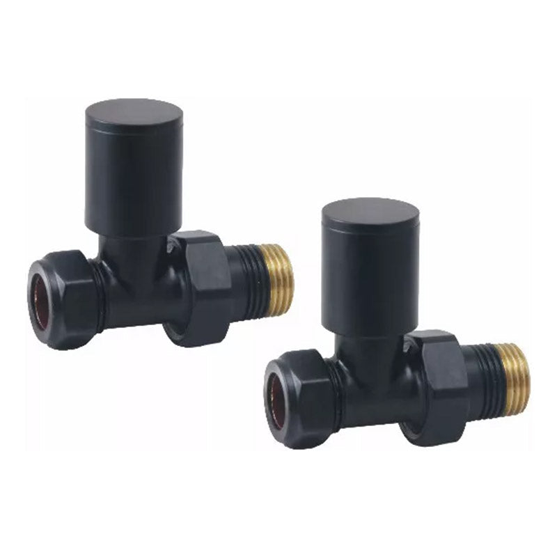 DQ Essential Manual Straight Radiator Valves