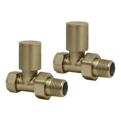 DQ Essential Manual Straight Radiator Valves