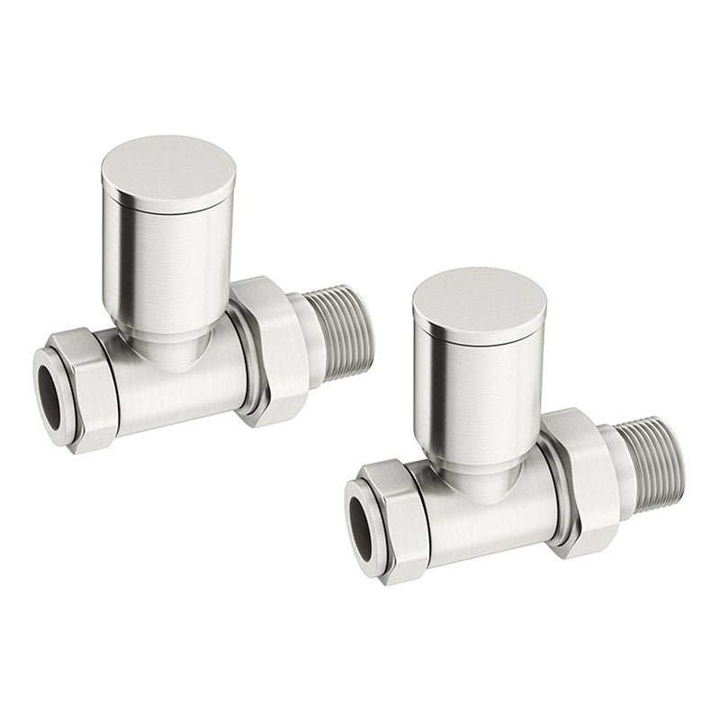 DQ Essential Manual Straight Radiator Valves