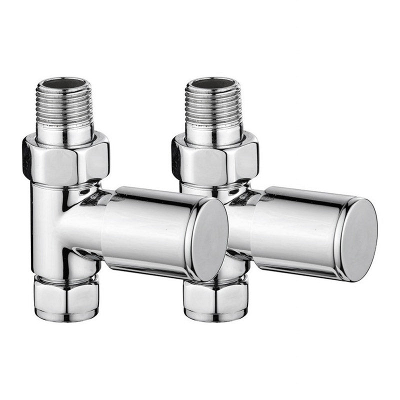 DQ Essential Manual Straight Radiator Valves