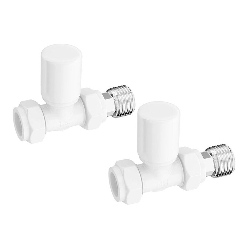 DQ Essential Manual Straight Radiator Valves