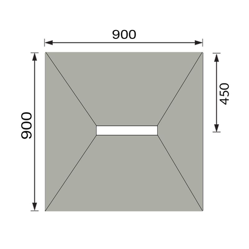 Abacus Elements Linear 300 Level Access Wetroom Tray Kits