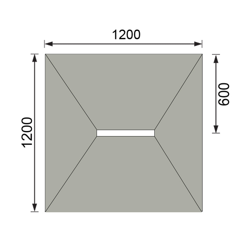 Abacus Elements Linear 300 Level Access Wetroom Tray Kits