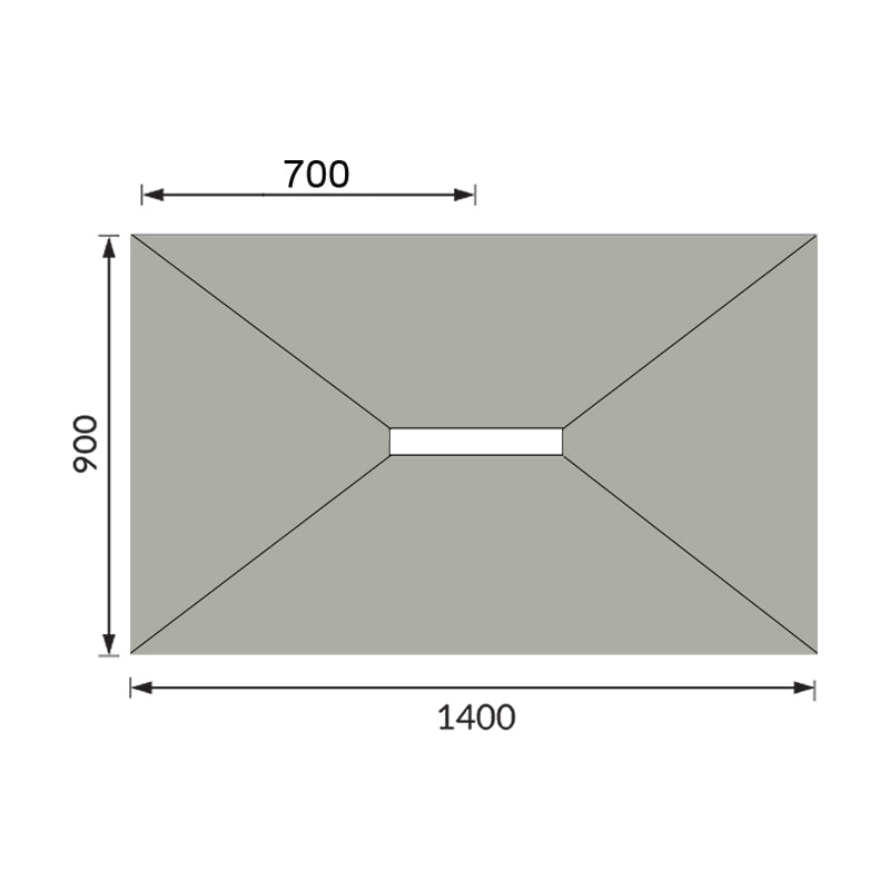 Abacus Elements Linear 300 Level Access Wetroom Tray Kits