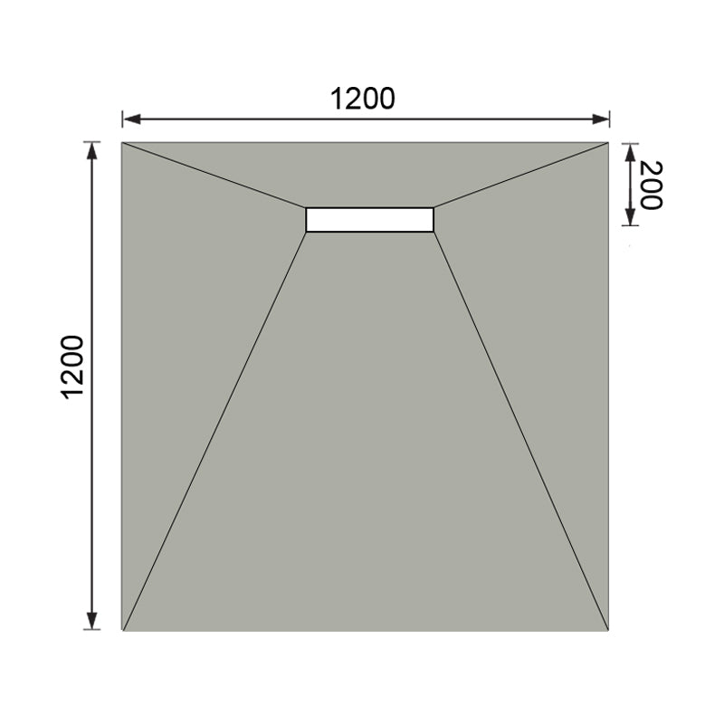 Abacus Elements Linear 300 Level Access Wetroom Tray Kits