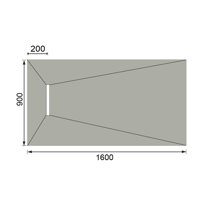 Abacus Elements Linear 300 Level Access Wetroom Tray Kits