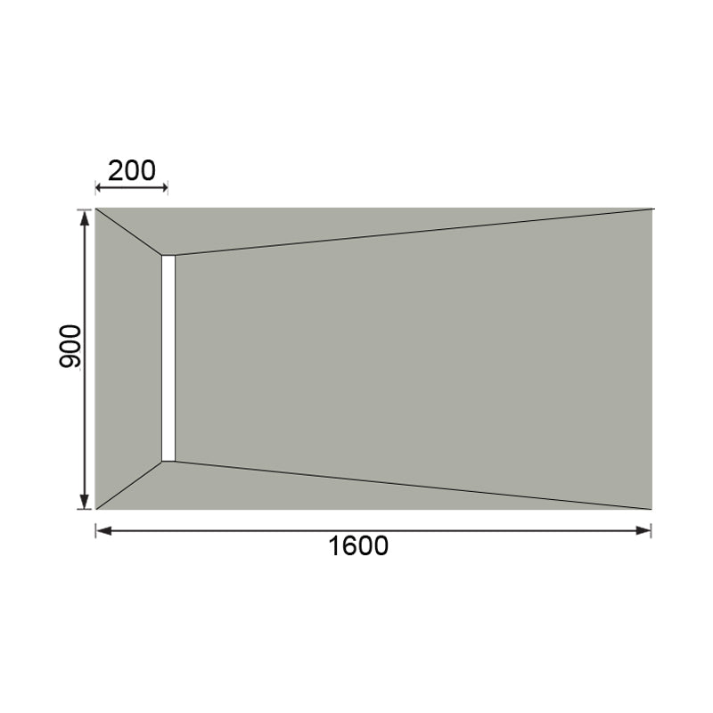 Abacus Elements Linear 600 Level Access Wetroom Tray Kits