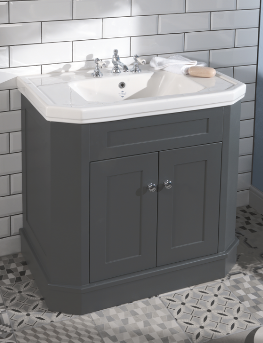 Silverdale Empire 920mm Cabinet with 920mm Inset Basin