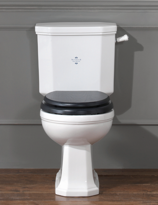 Silverdale Empire Close Coupled Toilet Pan and Cistern