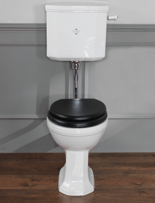 Silverdale Empire Low Level Toilet Pan and Cistern