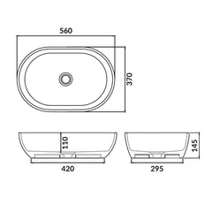 Scudo Neo Counter Top Basin