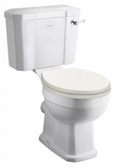 Fitzroy close coupled wc cream seat