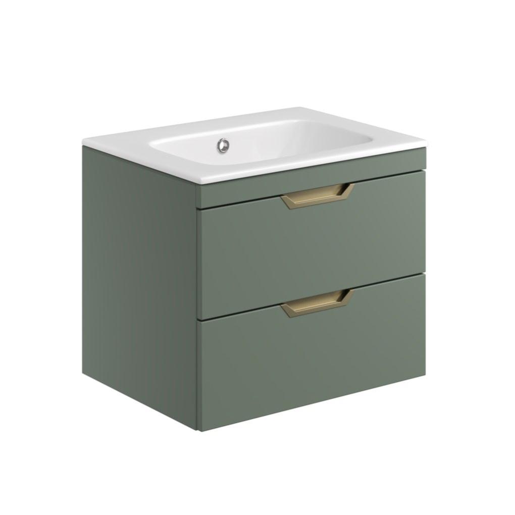 Aubrey 600 green with basin