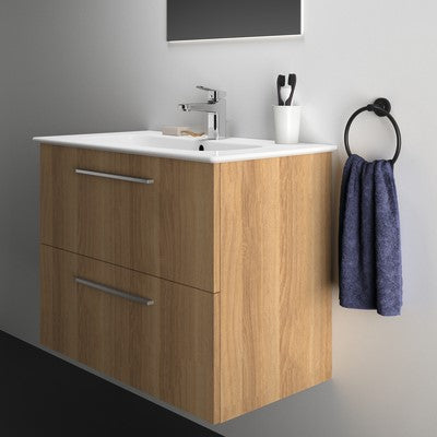 Ideal Standard i.life A 800mm 2 Drawer Wall Hung Vanity Unit