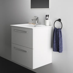 Ideal Standard i.life A 600mm 2 Drawer Wall Hung Vanity Unit