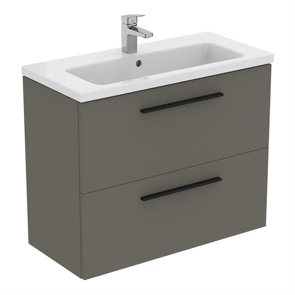 Ideal Standard i.life S 800mm Compact 2 Drawer Vanity Unit