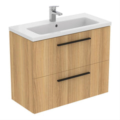 Ideal Standard i.life S 800mm Compact 2 Drawer Vanity Unit