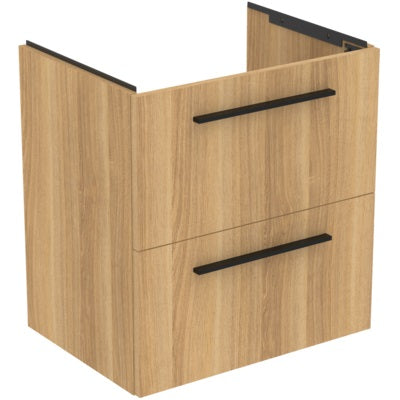 Ideal Standard i.life A 600mm 2 Drawer Wall Hung Vanity Unit