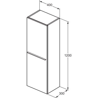 Ideal Standard i.life A Half Column Unit