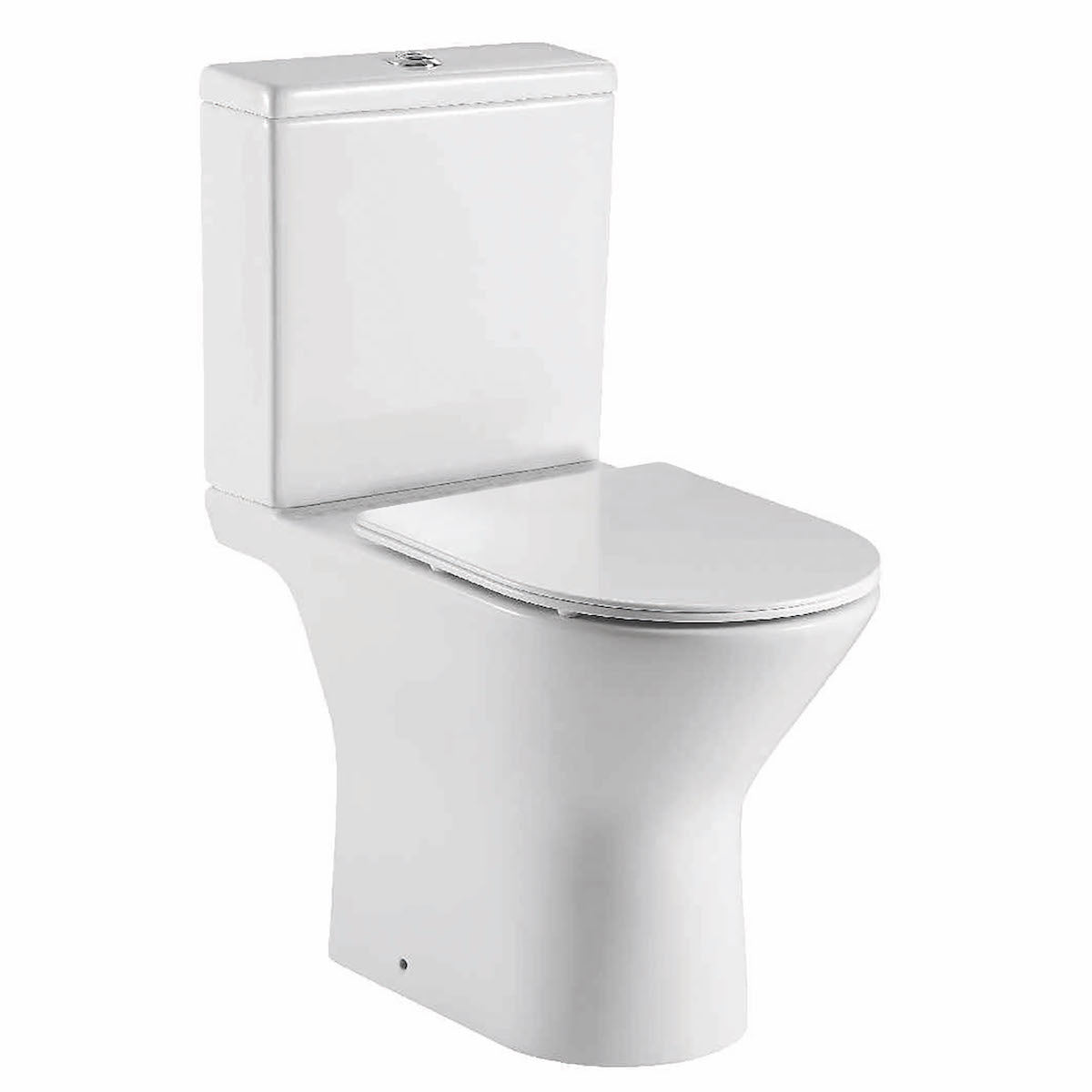 Scudo Middleton Close Coupled Toilet Rimless Open Back