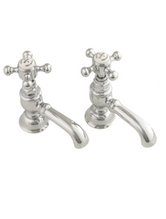 Silverdale Victorian Basin Pillar Taps